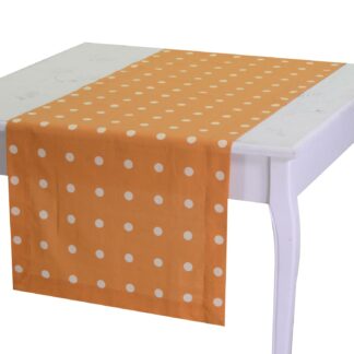 Runner pop pois arancione cm50x150