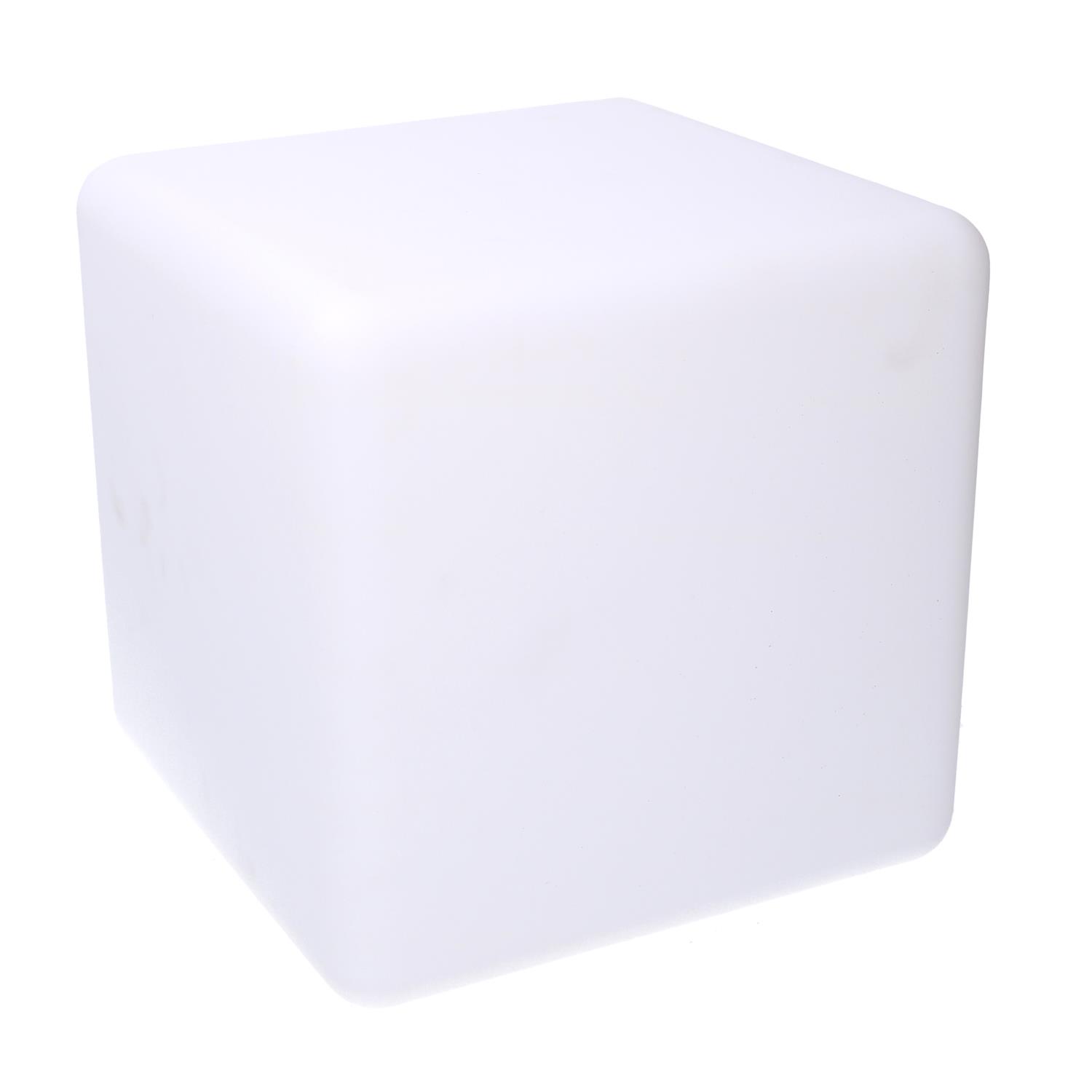 Lampada led plastica ricaricabile multicolor quadro cm30x30h30 - immagine 5