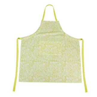 Grembiule flora jaquard lime cm80x90