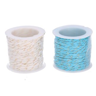 Nastro cordino multicolor 36 pezzi assortiti c/espositore cmø4h4