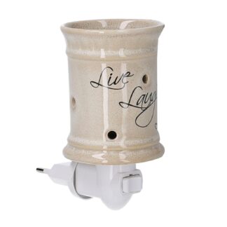 Bruciaessenze plug ceramica cm9,8x7,1h13