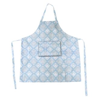 Grembiule venice brocade verde verona cm80x90