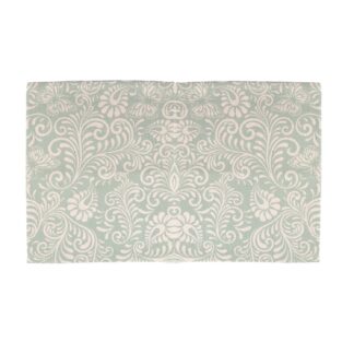 Tappetino cucina 60% cotone 40% poliestere flora verde antiscivolo cm50x80x1