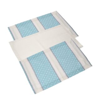 Canovaccio set 3 pezzi venice romantique verde verona cm50x70