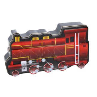 Scatola metallo treno cm23.5x12,5h5,3