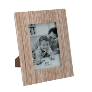 Portafoto da tavolo legno rettangolare cm21x1,3h26