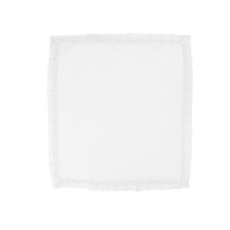 Tovagliolo set 2 pezzi amelie bianco quadro cm40x40