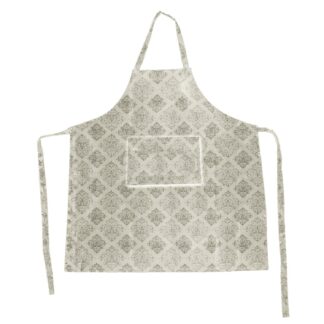 Grembiule venice brocade bianco cm80x90