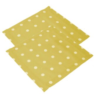 Tovagliolo pop pois set 2 pezzi lime quadro cm40x40