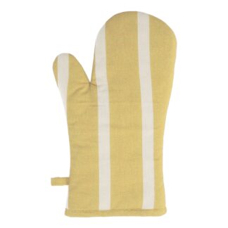 Guanto da cucina pop righe lime cm18x32