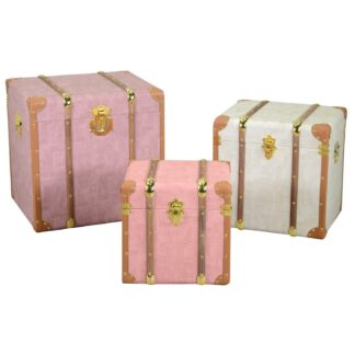 Baule ecopelle 1-3 quadro cm50x40h50