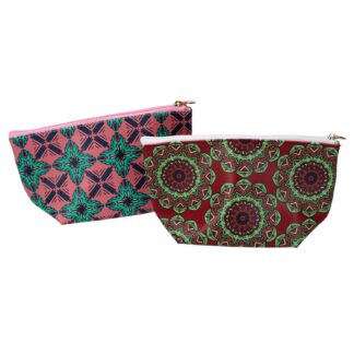 Borsetta ecopelle con zip rettangolare 2 assortiti cm11x19h1