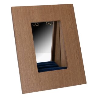 Specchio legno marrone cm19x9h24
