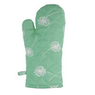 Guanto da cucina tessuto life verde acqua cm18x32