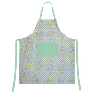 Grembiule optical verde chiaro cm80x90