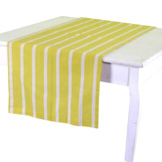 Runner pop righe lime cm50x150