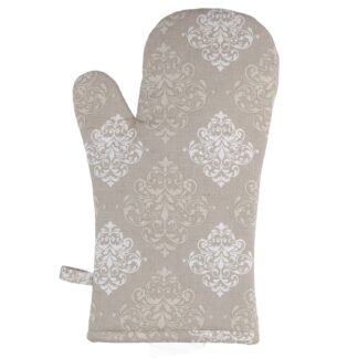 Guanto da cucina venice brocade beige cm18x32
