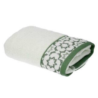 Asciugamano viso Giada jaquard acqua cm45x95