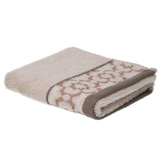 Asciugamano ospite Giada jaquard perla cm35x55