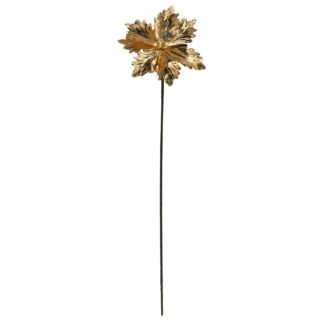 Fiore tessuto oro cm24h50