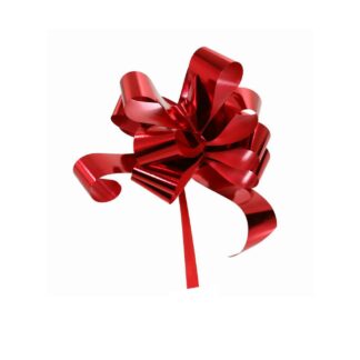 Fiocco rapid 31mm rosso lucido 12xh18x5