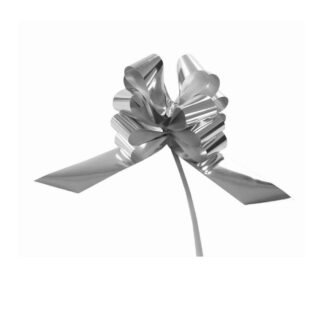 Fiocco rapid 31mm argento lucido 12xh18x5