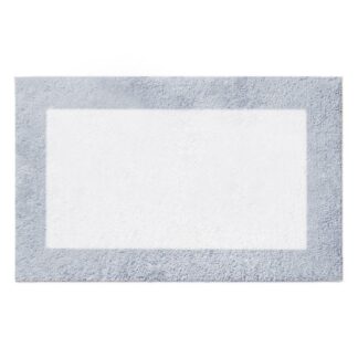 Tappetino bagno 100% cotone otello perla antiscivolo cm50x80x2