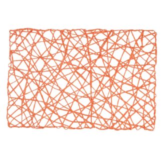 Tovaglietta carta arancione rettangolare cm45x30