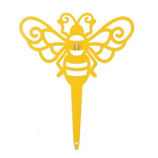 Portazampirone metallo ape giallo cm25x2x30