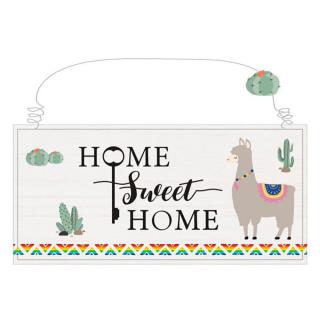 Targhetta legno lama cm20x10x0,5