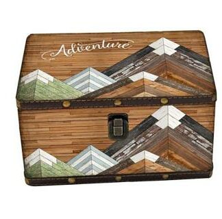Scatola cartone adventure marrone cm26x18h14