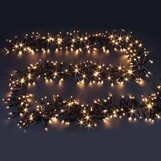 Luce filo verde 384 miniled 3mm bianco controller alimentazione fissa 330xh270