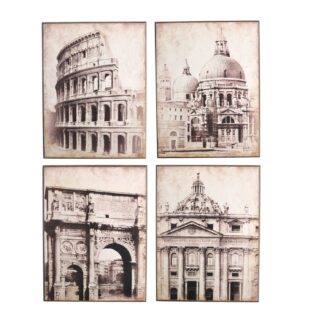 Quadro monumenti 4 assortiti ea-6550 cm31x1h41
