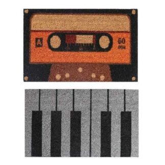 Zerbino cocco cm75x40x1,4 piano e cassetta 2 assortiti