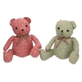 Fermaporta poliestere orsetto 2 assortiti cm23x17h23