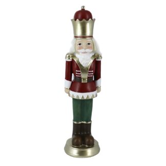 Soldatino resina rosso cm7,5x7,5h30,5