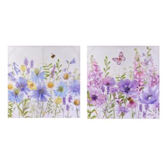 Quadro legno quadro 2 assortiti cm80x3x80