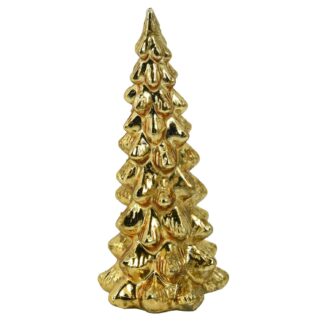 Albero vetro oro cm ø13,5h31