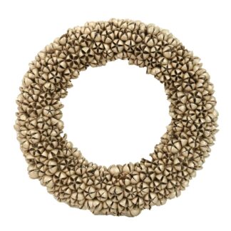 Coroncina glitter champagne cm ø46h8