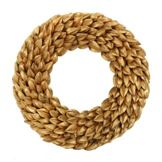 Coroncina glitter oro cm ø30h5,5