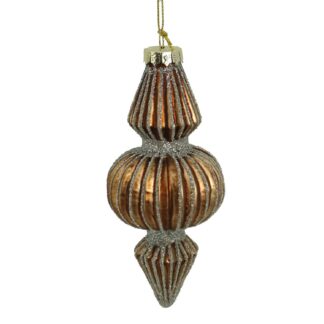 Sfera vetro rame cm ø5,5h13