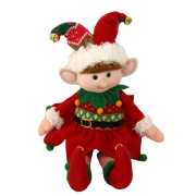 Elfo tessuto rosso cm15x8h41