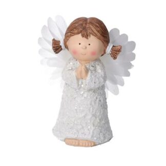 Angelo resina led bianco cm14x10h17