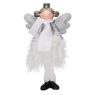 Angelo tessuto bianco cm16x10h26