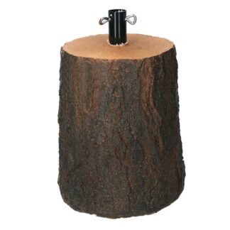 Base albero max h270 resina tronco marrone cm ø30h50