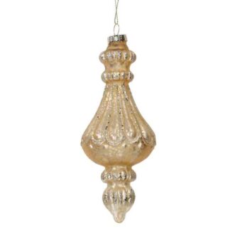 Sfera vetro oro cm ø6h15,50