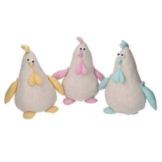 Fermaporta poliestere gallo 3 assortiticm17x14h25