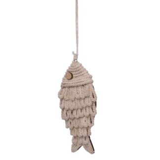 Pesce juta beige cm7x17