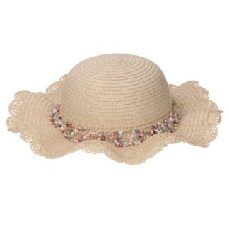 Cappello bimba assortiti cmø50/52 perline