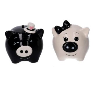Salvadanaio ceramica maiale 2 assortiticm12x11,5h11